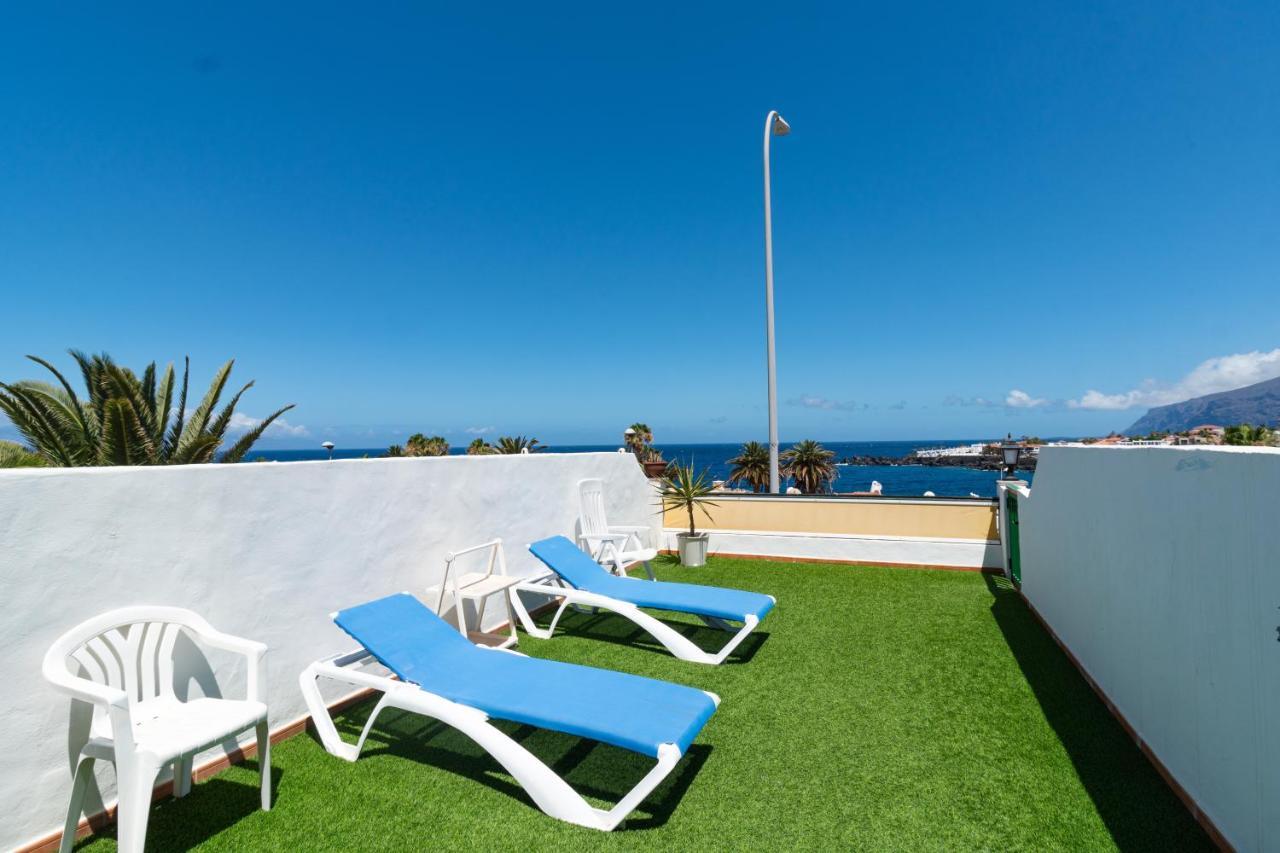 El Varadero Grande Terrasse Ensoleillee Face A La Mer Daire Puerto de Santiago  Dış mekan fotoğraf